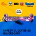 EverGrow Hoverboard with Bluetooth and LED Lights 6.5" Self Balancing Electric Board FREE Bag Chrome Pink (WHEELS-UC6.5-PINK-CHROME)   